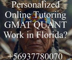 How Does Personalized Online Tutoring GMAT QUANT Work in Florida?
