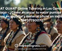 GMAT QUANT Online Tutoring in Las Condes, Santiago +56937780070