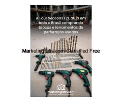 Compra de Brocas Usadas e Kits de Corte